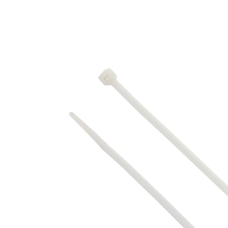 South Main Hardware 8-in 75-lb, Natural, 100 Standard Nylon Tie 220140